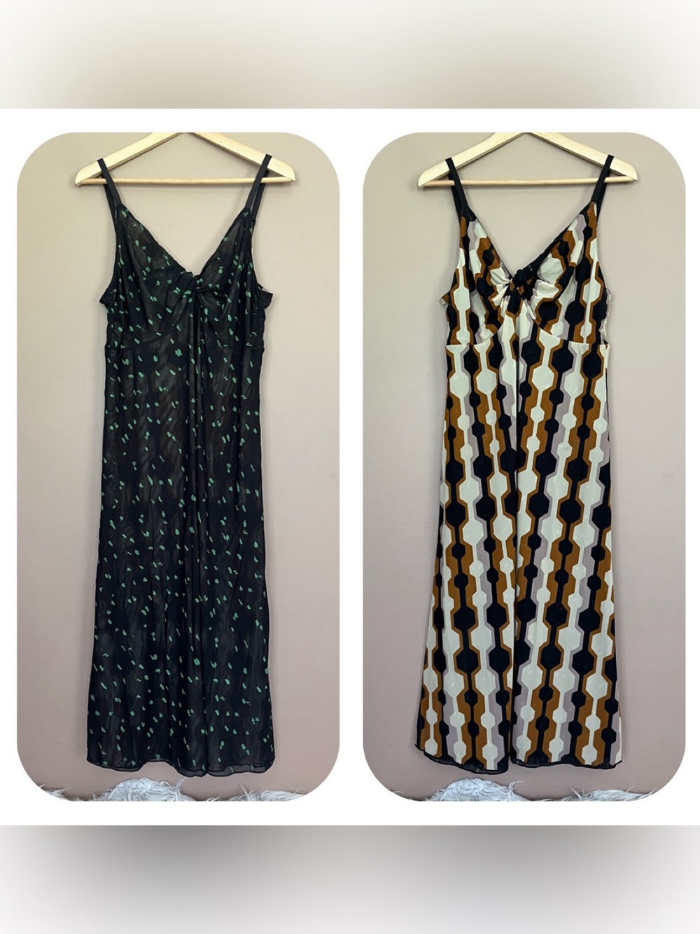 {Cabi} Reversible Sleeveless Mesh Fabrication Trophy Midi Dress - Womens Medium